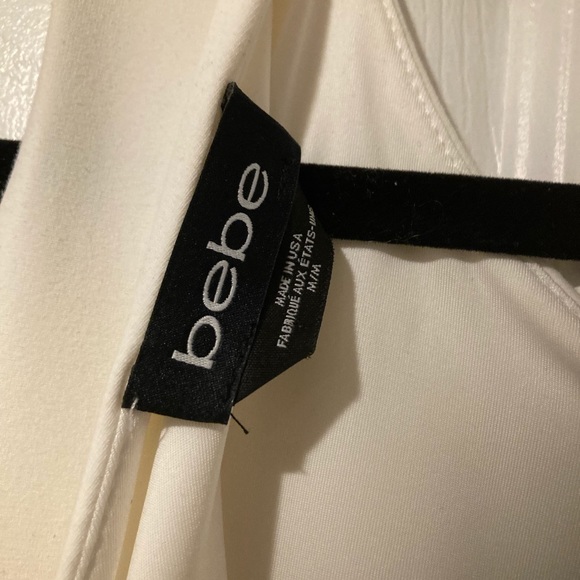 Off white and black Bebe dress - Picture 7 of 7